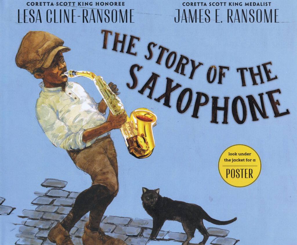 James E. Ransome - Cover - The Story of the Saxophone