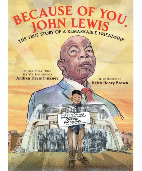 Keith H. Brown - ICover - Because of You, John Lewis