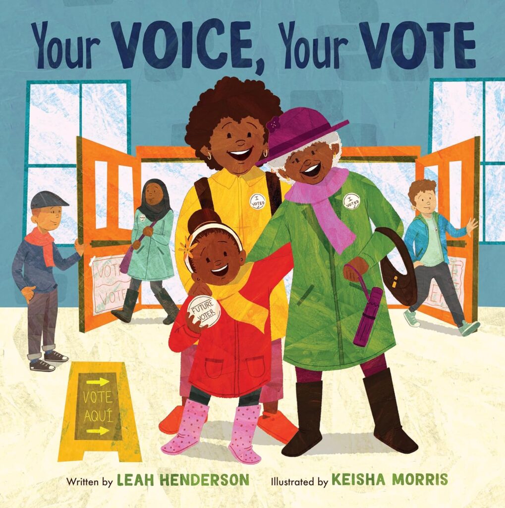 Leah Henderson - Cover - Your Voice, Your Vote